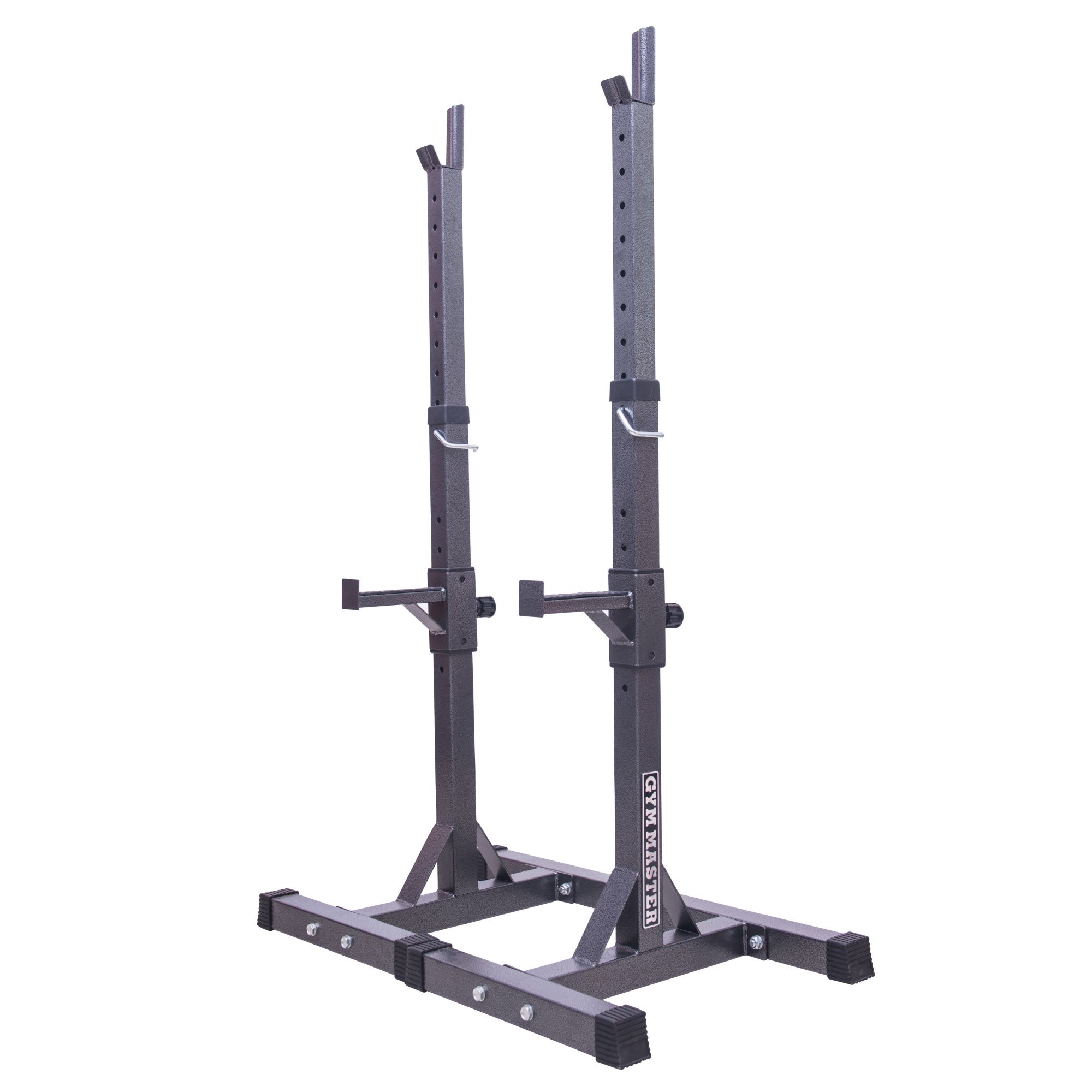 Gym Master Adjustable Barbell Squat Rack Spotter Stands Bench Weight